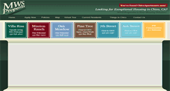 Desktop Screenshot of chicoapts.com